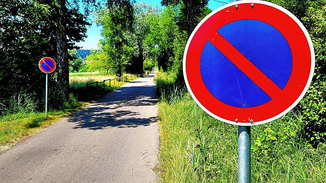 Die Zufahrtsstraße von der Höristraße zum Strandbad in Öhningen wurde zu einer Parkverbotszone. Im Hochsommer regelt zusätzlich ein ...