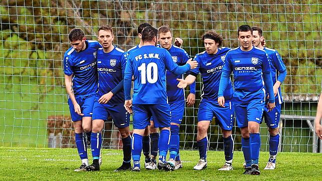 Viermal durften die Spieler des FC Schwandorf/Worndorf/Neuhausen im Spiel bei der SG Aach/Eigeltingen/Heudorf/Honstetten.