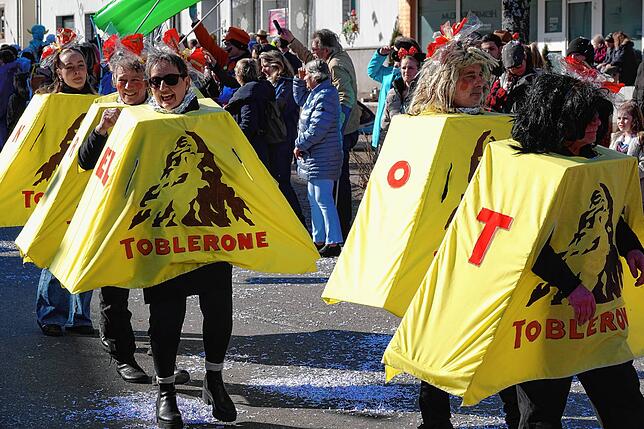 Süße Versuchung: Die Tobleronen aus Oberwihl.
