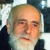 Das Archivbild vom 15.04.1997 zeigt Friedensreich Hundertwasser in Köln.