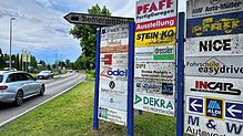 Das Gewerbegebiet Siemensstraße gehört zu den älteren in Friedrichshafen. Für Neuansiedlungen ist in der Stadt kaum noch Platz.