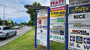 Das Gewerbegebiet Siemensstraße gehört zu den älteren in Friedrichshafen. Für Neuansiedlungen ist in der Stadt kaum noch Platz.