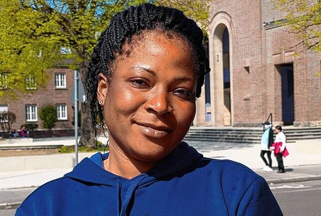 Mdalia Conde (42) wünscht sich Tempolimits besonders dort, wo viele Menschen sind.