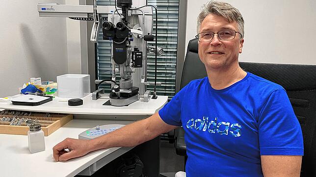 Jens Eckert ist Augenarzt mit einer Praxis in Villingen-Schwenningen.
