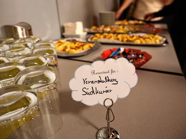 Bei der Aktion „Südkurier öffnet Türen“ gab es neben geballter Information auch ein reichhaltiges Buffet.