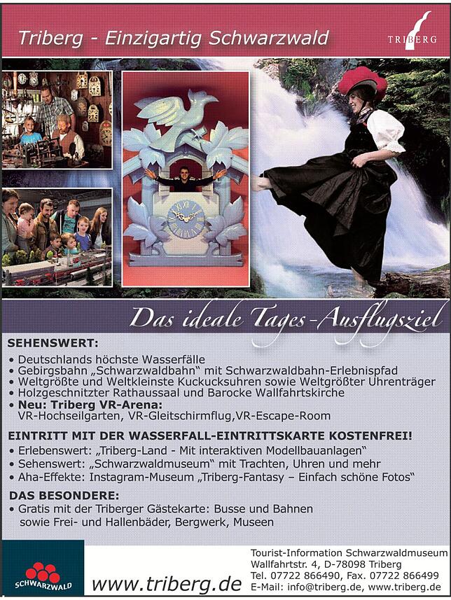 Bild 2: Stadtfest Triberg: Musik spielt wichtige Rolle
