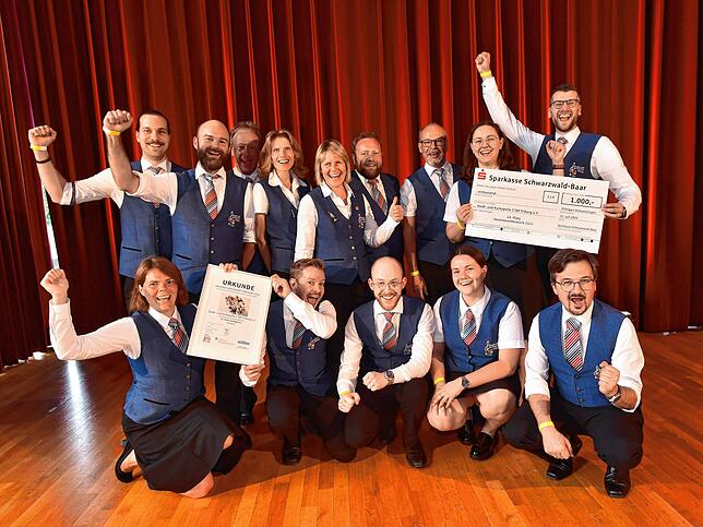Mit den 1000 Euro Preisgeld will die Stadt- und Kurkapelle 1769 Triberg vier neue Tuben kaufen.