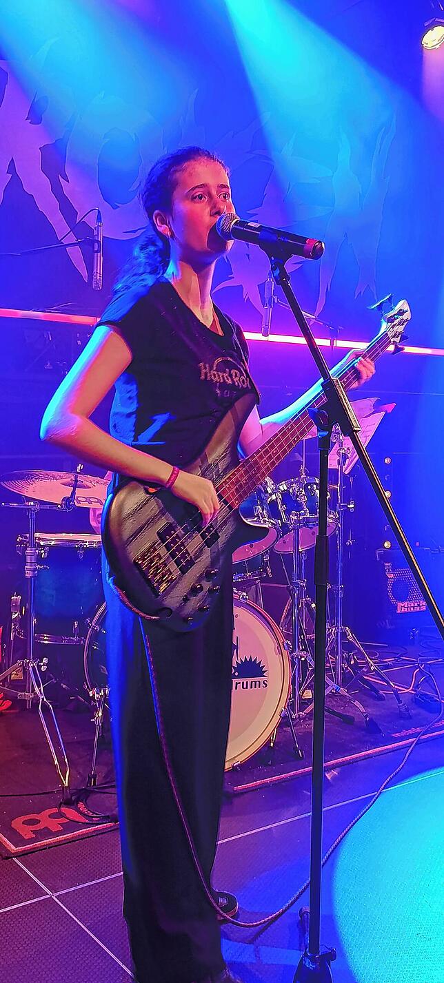 Bild 22: Viel zu hören gab es beim Schüler-Bandcontest in der Lauffenmühle
