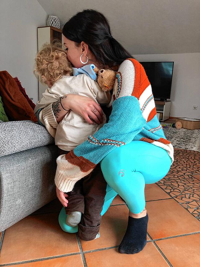Patricia Barberio steckt all ihre Liebe und Energie in ihren Sohn.