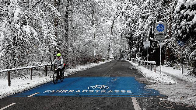 Die Eichhornstraße ist zwischenzeitlich ab Rosenau zur Fahrradstraße geworden. Lediglich einige Markierungen fehlten noch, erklärt der ...