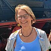 Andrea Herm fährt nicht das erste Mal mit dieser Bahn.