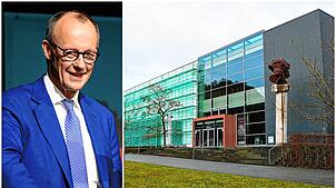 Der CDU-Spitzenkandidat Friedrich Merz macht Wahlkampf in der Singener Stadthalle. Für den Besuch müssen besondere ...