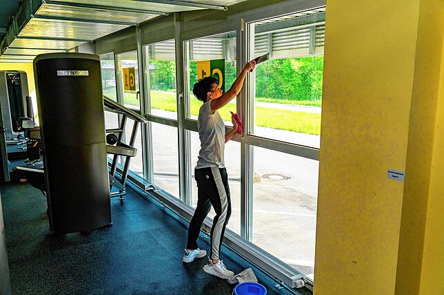 Bild 27: So bereiten sich die VS-Fitness-Studios auf den Neustart am 2. Juni vor