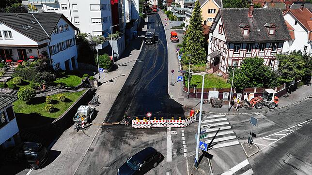 Die Sanierung der Vöhrenbacher Straße hat letztes Jahr begonnen, jetzt kommt der Rest auch noch dran, die Stadt investiert dieses Jahr ...