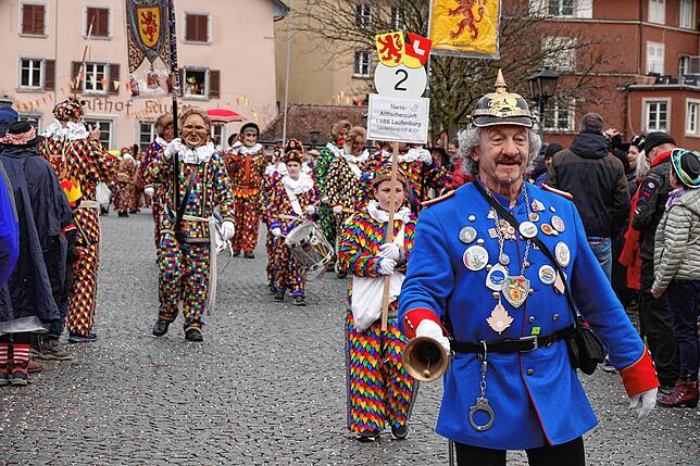 Bild 11: Grenzüberschreitender Umzug in Laufenburg &ndash; das sind die Bilder