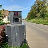 2024 wurde an 123 Tagen die Geschwindigkeit gemessen und 4931 Bußgeldverfahren eingeleitet, hier ein Blitzer in Schwörstadt. (Symbolbild)