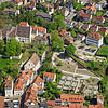 Die Menzinger Gärten unterhalb des St.-Johann-Turms werden derzeit für die Landesgartenschau umgestaltet.