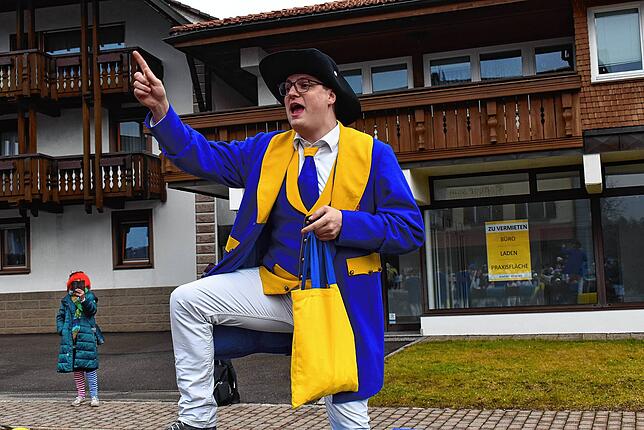 Bild 1: Hemdgluncker Umzug Birkendorf