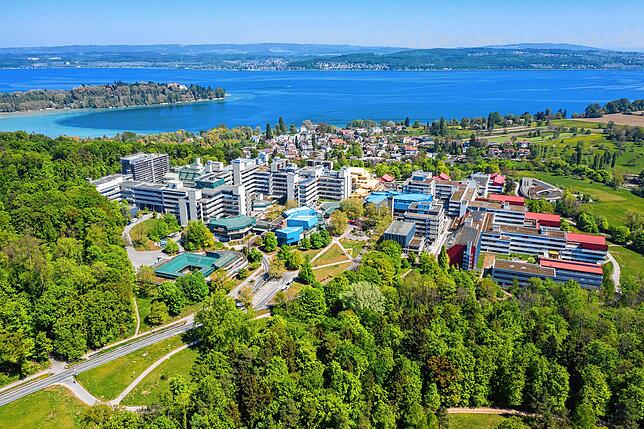 Die Universität Konstanz.