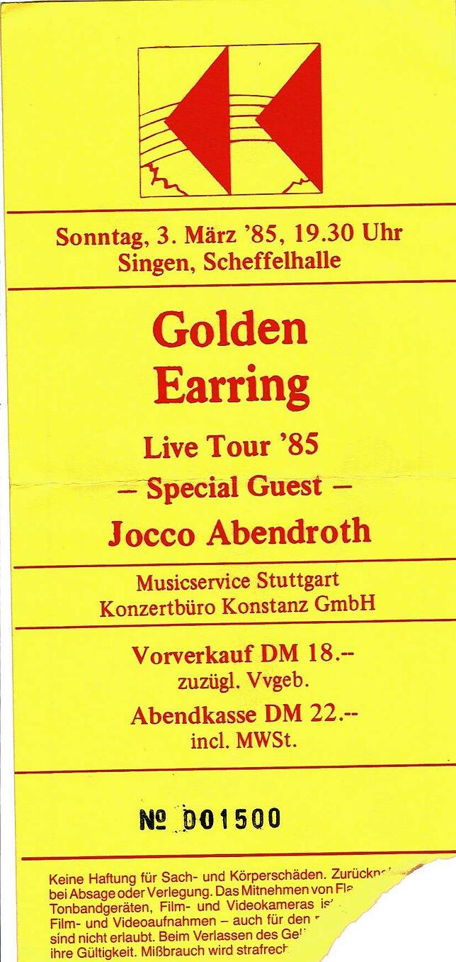 Bild 7: Tickets erzählen von den großen Konzerten in der Scheffelhalle
