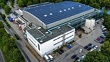 Die Helios-Arena von oben: In den nächsten Monaten soll die Energieerzeugung modernisiert werden. Künftig wird Abwärme der halle genutzt.