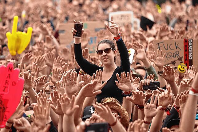 Fühlt sich fremd an: Menschenmassen, wie hier beim Festival bei Rock am Ring im Jahr 2017.
