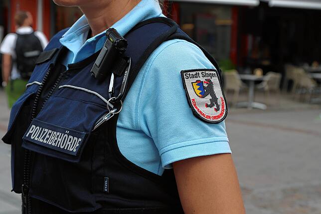 Auch in Singen sorgt ein Kommunaler Ordnungsdienst (KOD) für Ordnung.