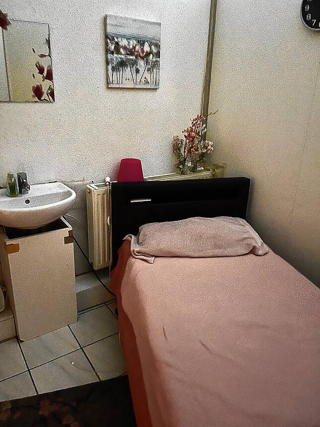 So sieht es in dem chinesischen Massagesalon von Frau M. mitten in Bad Säckingen aus.