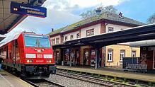 Verspätung auf der Hochrheinstrecke: Mit 71 Minuten Verspätung trudelte der Regional-Express am Donnerstag, 23. Januar, in Bad Säckingen ...