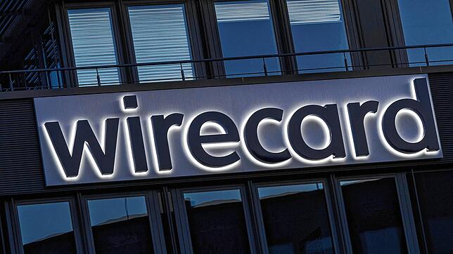 Der Schriftzug von Wirecard ist an der Firmenzentrale des Zahlungsdienstleisters in Aschbeim bei München zu sehen.