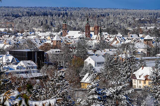 Bild 28: Wintereinbruch im Schwarzwald verschönert durch Schnee und Sonne