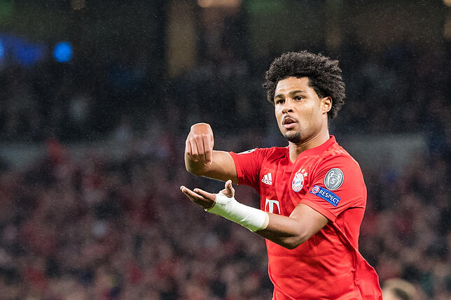 Der Fußball-Profi Serge Gnabry.