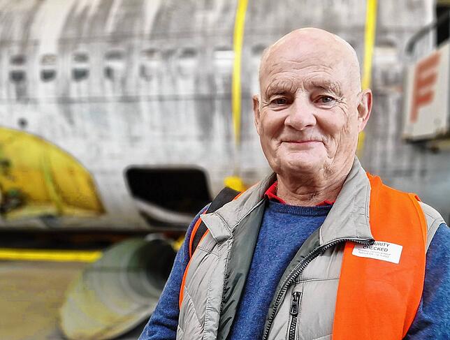 Jürgen Vietor, ehemaliger Co-Pilot, stieg noch im selben Jahr der Entführung wieder in ein Flugzeug.