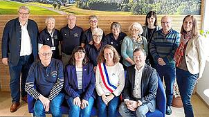 Die Mitglieder des Partnerschaftskomitees aus der französischen Gemeinde Arradon in der Bretagne und Höchenschwand sprechen über die ...