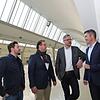 Sie gehören zu denen, die sich in der Initiative "Unternehmer für Gründer" für den Wirtschaftsstandort Konstanz engagieren: Tobias Fauth ...