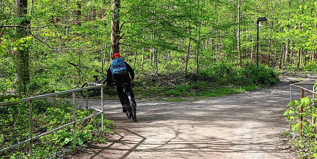 Dieser Radweg als Abkürzung zwischen Beethovenstraße und Hermann-von-Vicari-Straße ist sehr beliebt. Künftig könnte er wegfallen.
