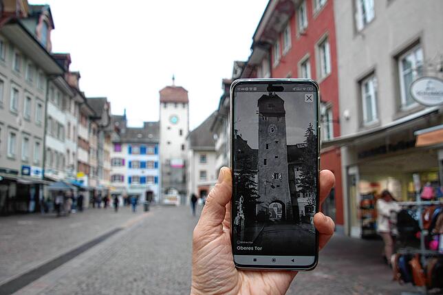 Mit der Zeig-Mal-App haben die Nutzer die reichhaltige Geschichte von Waldshut (Bild) und Tiengen immer in der Hosentasche.
