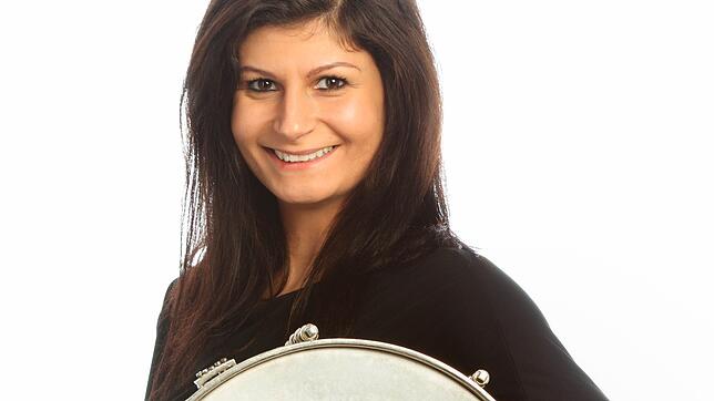 Percussionistin Dessi Kepenerova kommt aus Bulgarien. Dort sind Frauen am Schlagzeug keine Seltenheit.