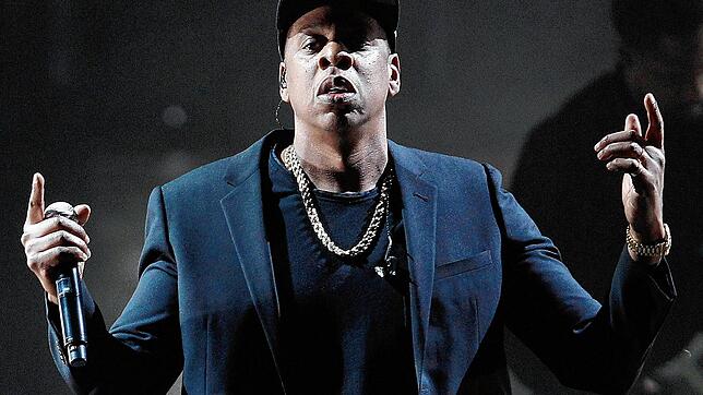 US-Rapper Jay Z beim demokratischen Parteitag in Cleveland 2016.