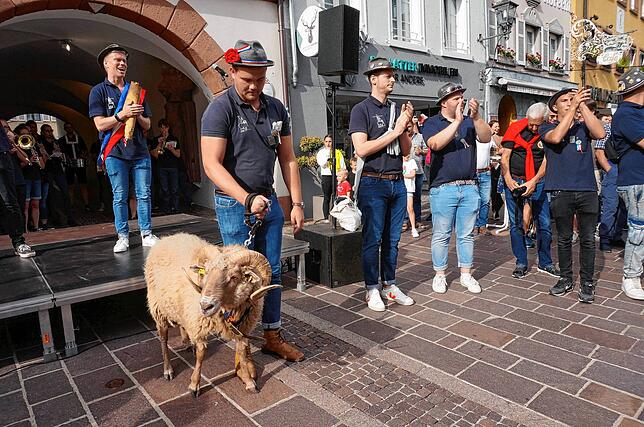 Bild 1: Bilder zur Chilbibocktaufe in Waldshut