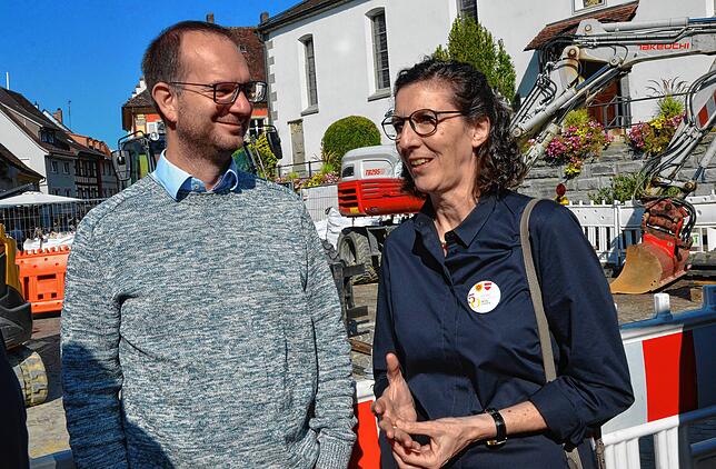 Bild 17: Bilder vom Empfang der Delegation aus Ensisheim im Markdorfer Rathaus (2/2)
