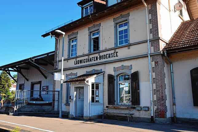 Der Bahnhof in Ludwigshafen.