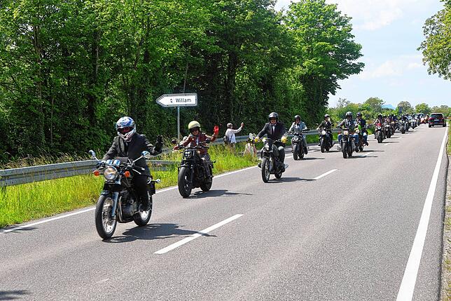 Bild 29: Diese Motorradfahrer sorgen am Bodensee für Staunen - so schick!