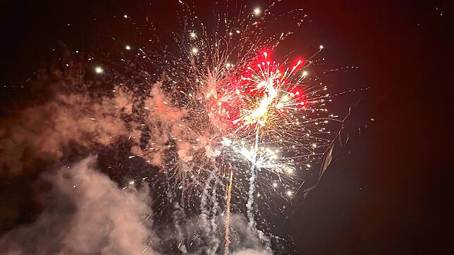Bild 4: Mit diesem Feuerwerk ist die Lange Kulturnacht in Schwenningen beendet worden