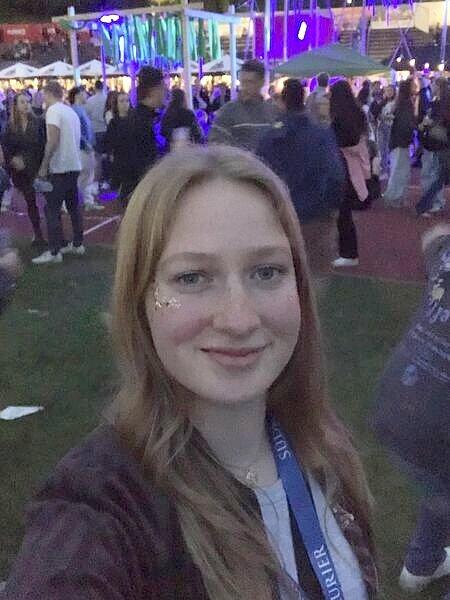 Elisa Schwarz konnte viele besondere Momente erleben als Reporterin in der Pop-Up-Redaktion zum Campus-Festival 2023.