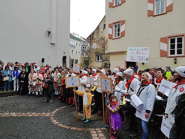 Bild 13: Das Narrengericht in Tiengen hat getagt &ndash; hier sind die Bilder