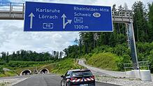 Bis Rheinfelden (Herrschaftsbucktunnel) gibt es die A98 bereits. 2027 soll zumindest die Baugenehmigung für die beiden anschließenden ...