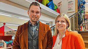 Für viele Einzelhändler, wie etwa Lukas Werb und Karin Stocker-Werb vom Haushalts- und Spielzeugwarenladen Thedy, ist das Ostergeschäft ...