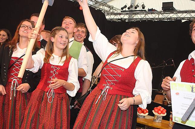 Bild 19: Bilder zum Kreiserntedankfest in Weiler - Die Preisverleihung