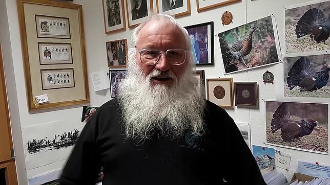 Der Vogelkundler Peter Berthold.